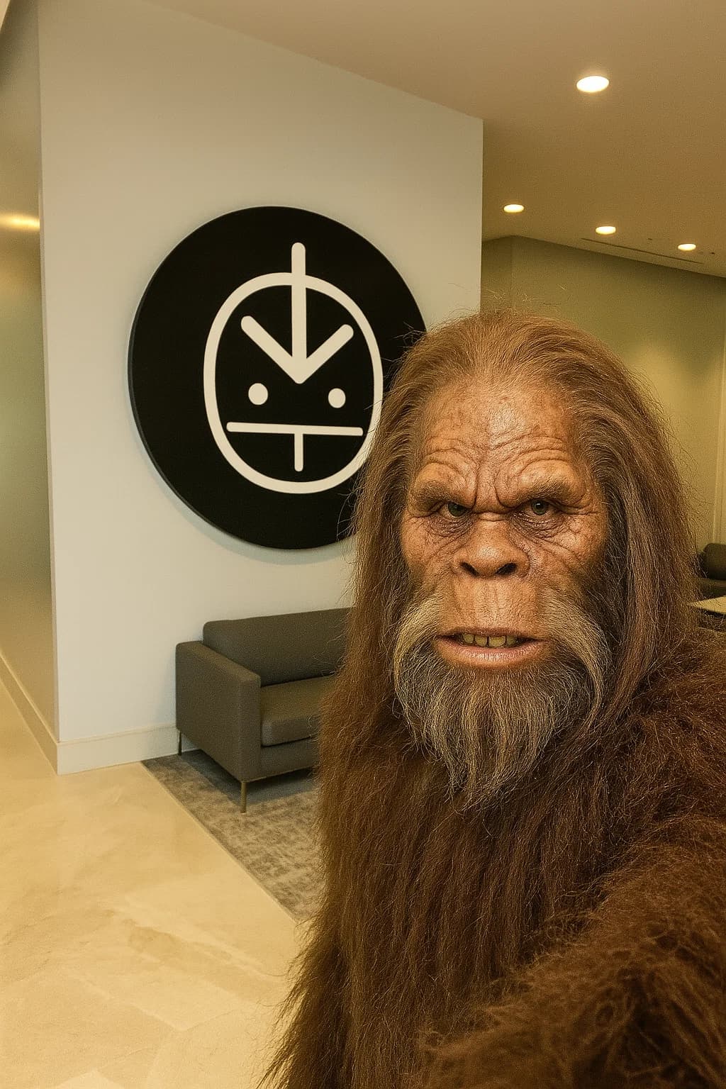 Decorative image in 3D space